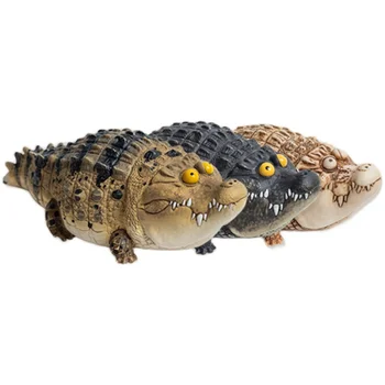 Оригинальный оживший жирный крокодил Qversion аниме Фигурка Модель Игрушки Коллекция подарков Орнамент Милая Кавайная художественная игрушка
