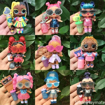 Куклы LOL представляют серию кукол на тему Знака Зодиака с блестками и мерцанием, оригинальные Аксессуары, фигурки, Аниме-модели, Игрушки, подарки для детей