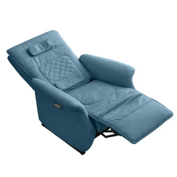 Электрический функциональный диван, одинарная технологическая ткань, ленивое кресло-качалка, кресло с откидной спинкой, балкон для взрослых, массажное кресло для пожилых людей