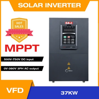 Солнечный инвертор VFD мощностью 37 кВт мощностью 3 л.с., Регулятор скорости привода водяного насоса 380 В