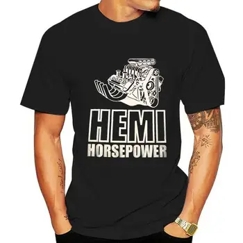 Футболка Hemi Horsepower Drag Race Hot Rod Power Boat