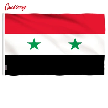 90x150 см Баннер с флагом Сирии Национальный флаг для фестиваля Баннер для украшения дома трехзвездочный тип NN118