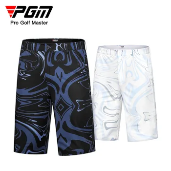 Мужские брюки для гольфа PGM Летняя спортивная одежда Высокоэластичные Дышащие шорты Quick Dry KUZ151 Оптом