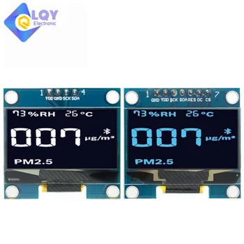1шт 1,3-дюймовый OLED-модуль белый/синий SPI/IIC I2C Цвет связи 128X64 1,3-дюймовый OLED-ЖК-светодиодный дисплейный модуль 1,3 