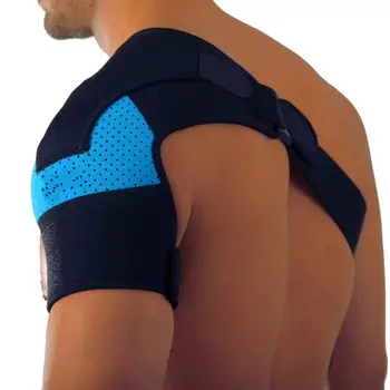 Обертывание для поддержки плеча, мягкий дышащий регулируемый плечевой бандаж для универсального обезболивания, поддерживающий дизайн обертывания рукава