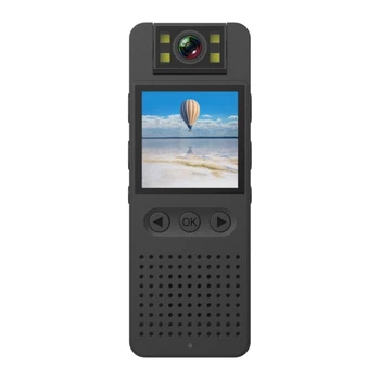 QX2B CS06 Портативная мини-камера с поворотным объективом 1080P FHD, камера ночного видения, Видеомагнитофон, Велосипедный спортивный видеорегистратор
