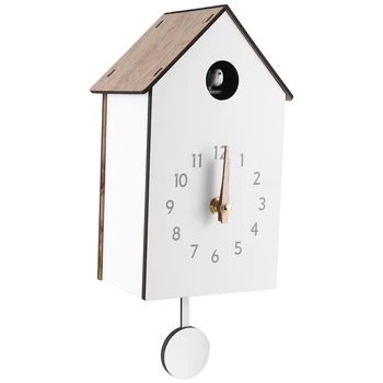 Современный дизайн Птицы с кукушкой, кварцевые настенные часы, таймер, Кварцевые настенные часы для украшения домашнего офиса