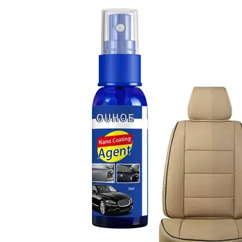 Жидкость для ремонта автомобиля, полировка кожи сидений жидким воском, спрей для восстановления пластика, спрей для быстрой очистки, жидкое моющее средство для автомобиля