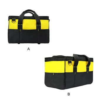 Идеальная сумка для инструментов для вашего следующего проекта - вместительная и прочная сумка для инструментов электрика, прочная сумка для инструментов