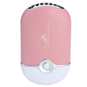 Мини-USB-вентилятор, пластиковый фен для ресниц, Декоративные Аксессуары, кондиционер, перезаряжаемый вентилятор для ресниц (розовый)