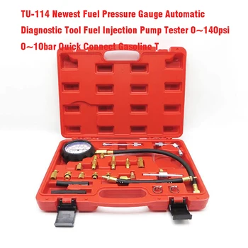 Манометр для впрыска топлива ТУ-114 Инструменты автоматической диагностики для тестера топливного насоса высокого давления Бензин