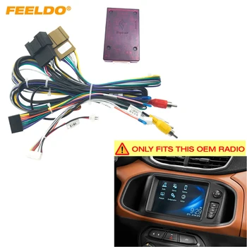 Автомобильный 16-контактный адаптер жгута проводов FEELDO для Chevrolet Onix 2016-2019 Установка послепродажного головного устройства
