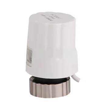 AC230V NC/NO Визуальный Электрический тепловой привод Клапана радиатора подогрева пола, Электротермический привод для системы подогрева пола
