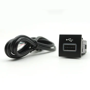 Автомобильный Адаптер USB-Входа Аудио Радио U-диск Флэш-Разъем Интерфейсный Кабель для VW Golf 6 Jetta MK5 EOS Scirocco Touran