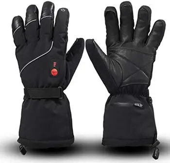 Перчатки, унисекс, нагревательные перчатки с батарейным питанием для зимнего активного отдыха