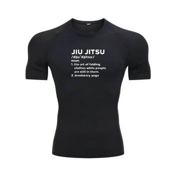 Определение джиу-джитсу, забавные бразильские боевые искусства BJJ, подарочная футболка, футболки, топы, мужские футболки из простого хлопка с классическим принтом