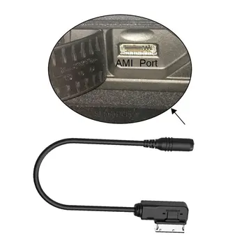 1 шт. Автомобильный USB-кабель AMI Media AUX для передачи данных, аудиокабель-адаптер для Audi A6 A8 Q5 для VW MDI
