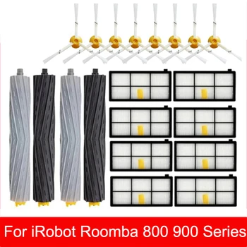 Для серии комплектов запчастей iRobot Roomba 800 860 865 866 870 871 880 885 886 890 900 960 966 980 Основная боковая щетка Hepa Фильтр