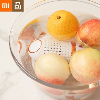Xiaomi Машина для чистки овощей в форме капсулы Портативный ультразвуковой Беспроводной очиститель фруктов для бытовой кухни