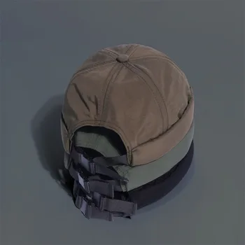 Быстросохнущая шляпа без полей, качественная тюбетейка, однотонная шапочка-бини, унисекс, легкая мужская ретро-шляпа