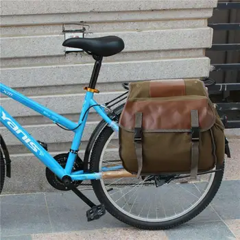Велосипедная сумка объемом 35 л, велосипедные корзины, Водонепроницаемые багажники большой емкости, сумка для переноски заднего сиденья 13 x 1 x 17 дюймов