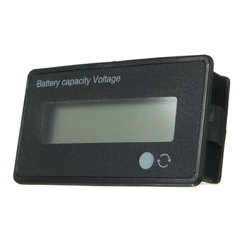 Индикатор уровня заряда батареи GY6D ЖК-дисплей Вольтметр Водонепроницаемая поверхность Подходит для различных аккумуляторов Простота установки