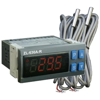 Регулятор температуры ZL-630A-R RS485, цифровой регулятор температуры в холодильных камерах, термостат с Modbus