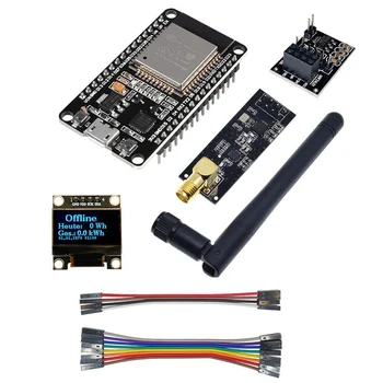 Комплексное решение для фотоэлектрического мониторинга OpenDTU для Hoymiles DIY Kit с дисплеем SSD1306 ESP32 и антенной NRF24L01