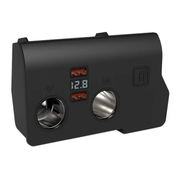 Прикуриватель USB-разветвитель Один на двоих Быстрая зарядка для Volkswagen Golf 6 MK6