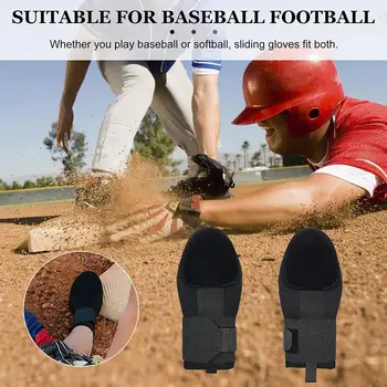 Скользящая перчатка для софтбола Бейсбольная перчатка Профессиональная бейсбольная скользящая перчатка для защиты рук для подростков и взрослых База для софтбола