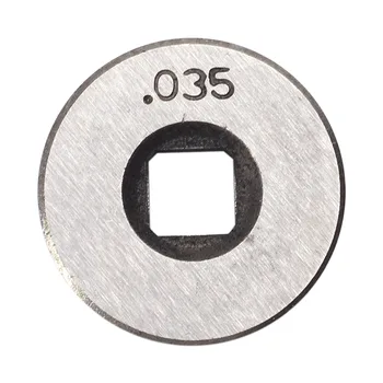 Комплект роликовых колес для привода подачи проволоки сварочного аппарата Mig Диаметром 25 мм 0,8-0,9 мм/0,030 дюйма-0,035 дюйма