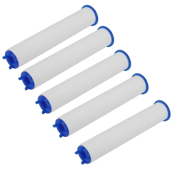 5 частей ручного водяного фильтра для душа высокого давления, основной фильтр для очистки воды в ванной комнате