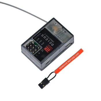 SR3100 3-канальный приемник 3-канальный RX для радиоуправляемого автомобиля SPMSR3100 RX для передатчика dsm2