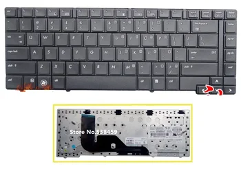 Новая Клавиатура США Черного Цвета Для Ноутбука HP ProBook 6440b 6445b 6450b 6455b Клавиатура США
