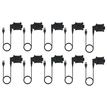 10-кратный USB-кабель для быстрой зарядки, док-станция для зарядного устройства, синхронизация данных для Garmin Fenix 3 HR Quatix 3 Watch Smart