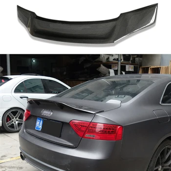Спойлер заднего багажника из углеродного волокна в стиле R Подходит для Audi A5 4 двери 2 двери Седан 2010-2015