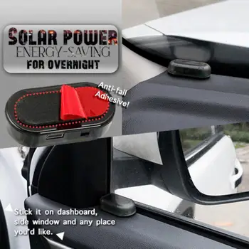 Высококачественная система безопасности, мигающая автомобильная светодиодная сигнальная лампа на солнечных батареях для фургона, сигнальная лампа безопасности, световая сигнализация