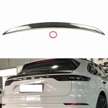 Задний багажник автомобиля, среднее крыло, спойлер, выступ задней двери, Верхний сплиттер, накладка на клапан утконоса Для Porsche Cayenne Coupe 2018-2022