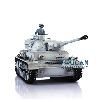 Игрушки HENG LONG в масштабе 1/16 для мальчиков Snow 7.0 На заказ Panzer IV F2 RTR RC Танк 3859 Металлические колеса Модель Подарок TH17409
