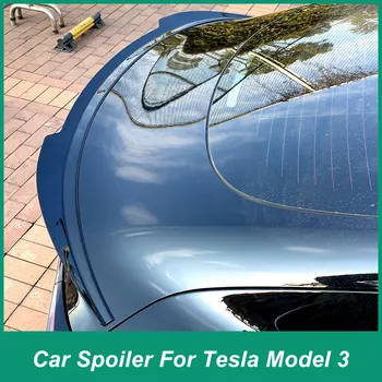 Для Tesla Model 3 Max Спойлер с Фиксированным Крылом И Багажное Отделение Iid Внешняя Отделка Модифицирована Аксессуарами из АБС-пластика