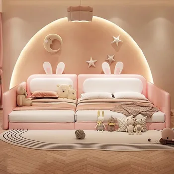 Скандинавские детские кровати Для малыша и ленивой мамы, Комфортная Безопасная Мягкая кровать, роскошная мебель для дома Cama De Casal
