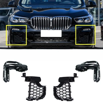 Глянцевая черная Открытая решетка переднего бампера слева/ справа для BMW G05 X5 M Sport 40i 30i 2019-2022
