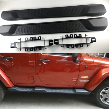 Боковая подножка 2 двери 4 двери для Jeep Wrangler JK 2007-2017 Подножка подножка для ног Гарантия высокого качества Прямые продажи с фабрики