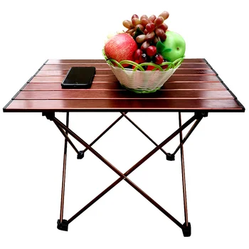 Облегченный складной столик для кемпинга, складной сверхлегкий переносной журнальный столик для дома