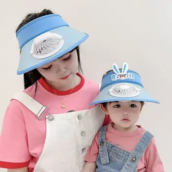 Детский пустой цилиндр, летняя шляпа-веер для девочек, бейсболка, солнцезащитная шляпа, пляжная шляпа с большими полями, детская солнцезащитная шляпа
