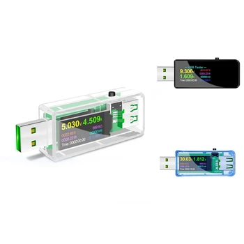 U96P 13 В 1 USB-тестер Цифровой вольтметр постоянного тока, напряжение, ток, Вольт-амперметр, детектор, индикатор зарядного устройства, Измеритель