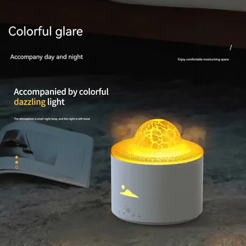 Аппарат для ароматерапии New Planet Volcano, лампа с красочной атмосферой, настольный аппарат для ароматерапии, Увлажнитель воздуха, Домашняя Спальня