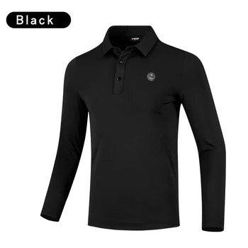 PGM Новая рубашка-поло для гольфа, одежда, мужская рубашка с длинным рукавом, зимняя мужская одежда для гольфа, принадлежности для гольфа