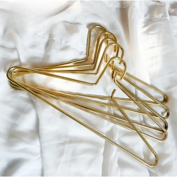 Вешалка для одежды Wind gold из латуни простой дизайн, металлическая подставка для одежды отсутствует