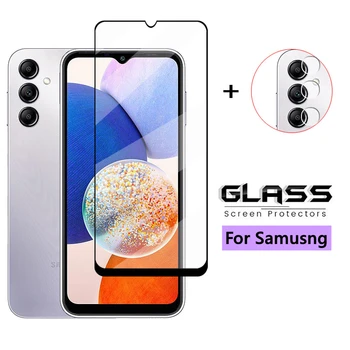 Защитное стекло для Samsung Galaxy A14 Закаленное стекло для Samsung Galaxy A14 Защитная пленка для объектива телефона Samsung A14